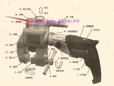 C-2型外卡式坡口機(jī)不能退刀解決方案